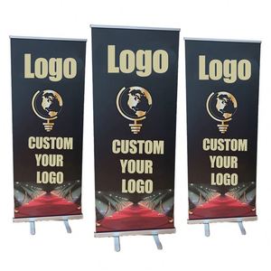 Expositor de Banner Enrollable Horizontal de Aluminio Personalizado - Product Image 1