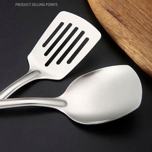 Factory High Quality Stainless Steel <b>Kitchen</b> Utensils Set Popular Wholesale Cooking Ladle <b>Tools</b> Metal <b>Gadgets</b> - Product Image 6