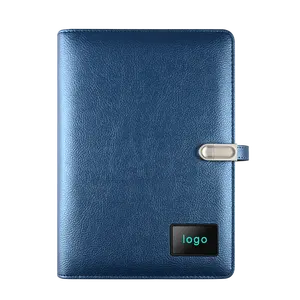 Logotipo personalizado Beautiful Journal Diary 8000mAh bolígrafo inteligente APP en tiempo real nube escritura a mano banco de energía portátil de carga con USB