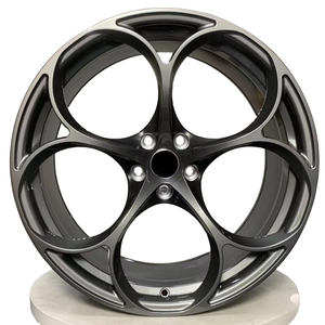 XINLAI Roues forgées 1 pièce en alliage d'aluminium pour Alfa Romeo Stelvio Conception de rayons de trèfle à quatre feuilles personnalisée 17 18 19 20 2122 pouces - Product Image 1