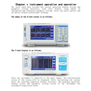 Mehrkanal-Temperatur <span class=keywords><strong>tester</strong></span> IV390 64-Kanal-Temperaturprüfgerät Mehrkanal-Temperatur rekorder - Product Image 3