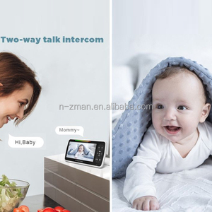 Monitor Inteligente para Bebés NZMAN, el Más Vendido, con Pantalla LED de 5 Pulgadas, Cámara con Giro, Inclinación y Zoom, Detección de Llanto, Sensor de Temperatura y Canciones de Cuna - Product Image 4