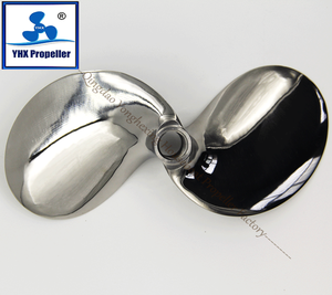 Cánh Quạt Đuôi Dài Cánh Quạt Hàng Hải Bằng Thép Không Gỉ 2 Lưỡi Cho Thuyền Đuôi Dài - Product Image 4