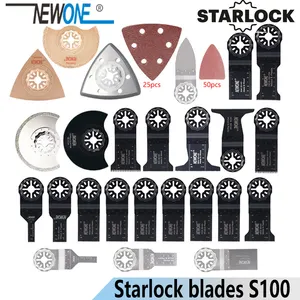 NEWONE Starlock blades S6/S9/S14/S18/S66/S100 utensile oscillante lama per sega per legno tagliato plastica lucidatura piastrella in ceramica rimuovi sporco