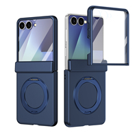 Étui de téléphone magnétique rotatif à 360° pour Samsung Galaxy Z Flip 8, protection de la charnière, coque de téléphone pour Galaxy Z Flip 7