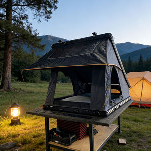 Tente de toit rigide pour voiture en aluminium imperméable pour 4 personnes, tente de toit rigide pour voiture 4x4, tente de camping sur toit de voiture - Product Image 1