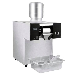 Commercial Automatic Snowflake Ice Crusher Machine Table Top for Household Stall Use for Summer Yogurt Ice Cream Syrup Chocolate - Product Image 1