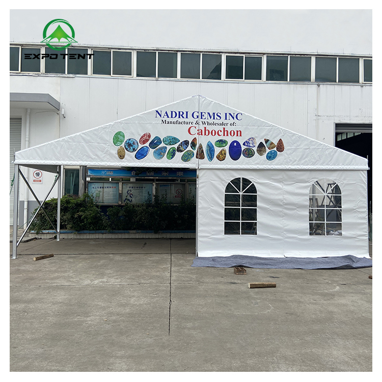 White Trade Show Canopy Tents in