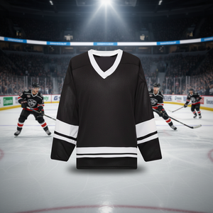 Maillot de hockey sur glace unisexe personnalisé, sweat-shirt de sport, lettres et chiffres cousus, uniforme, service OEM, 100% polyester OUTWELL - Product Image 3