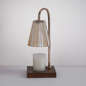 Lampe de table moderne en cristal avec abat-jour en lin, lumière LED chaude 2700K AC pour chambre à coucher, usage décoratif - Product Image 1