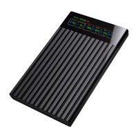 Box esterno per disco rigido SATA da 2,5'' con USB C 3.2 Gen 2, custodia per SSD/HDD e funzione di monitoraggio della salute del disco.