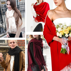 ผ้าคลุมไหล่สีแดงหนานุ่มสไตล์หรูหราสำหรับเพื่อนเจ้าสาวในงานแต่งงาน - Product Image 2