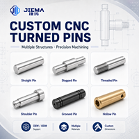 Broches usinées CNC sur mesure, à épaule droite et étagée, rainurées, creuses, en acier inoxydable, usinage selon dessin, OEM, certifiées ISO9001, livraison gratuite