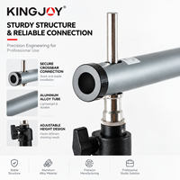 Kit de support de fond de scène réglable KINGJOY LA-015 pour la photographie en studio, personnalisation OEM ODM