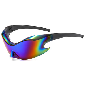 แว่นกันแดดทรงสปอร์ต Psn Future Tech Style แบบเต็มกรอบ โพลาไรซ์ ป้องกันรังสียูวี 400 กันลม สำหรับปั่นจักรยานและกิจกรรมกลางแจ้ง - Product Image 3