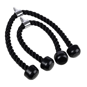 Cavo <span class=keywords><strong>Fitness</strong></span> con Accessori per Tricipiti, Corda per Lat Machine, Laterali, Bicipiti, Crunch Addominali - Ideale per Palestra e Body Building - Product Image 3