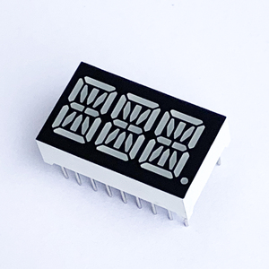 Exposição conduzida alfanumérica do segmento 14 3 dígitos 0,39 polegadas brancas Houkem3393-aw - Product Image 1