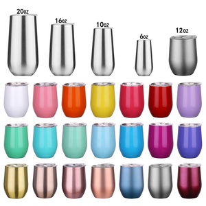 Vaso de Vino de Acero Inoxidable de Doble Pared con Aislamiento al Vacío de 12 oz, Personalizado de Fábrica, con Pajita y Tapa, Ecológico para el Regreso a Clases - Product Image 3