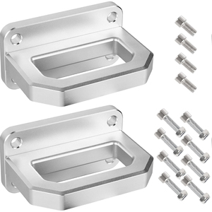 Crochets de remorquage <span class=keywords><strong>avant</strong></span> en aluminium AMBITION, anneaux en D, compatibles avec les véhicules de sauvetage Ram 2500 3500 2WD et 4WD de 2003 à 2018 - Product Image 1