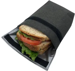 BPA Free Insulated Reusable Eco Snack bag Insulin Cooling Case Custom Sandwich Bag Insulated Food Pouch Cooler