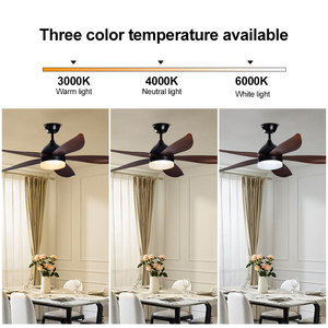 Ventiladores de techo <span class=keywords><strong>antiguos</strong></span> de 5 aspas negros con control remoto rústico <span class=keywords><strong>Precios</strong></span> para sala de estar - Product Image 5
