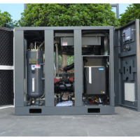 Compresor de Aire de Tornillo Rotativo Silencioso de Frecuencia Fija al por Mayor 22kW 1000L