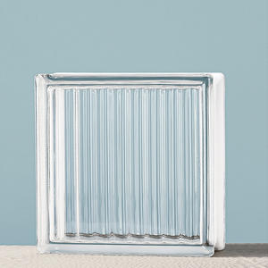 Pared divisoria cuadrada transparente de vidrio flotado moderno de ladrillo de vidrio sólido ultra blanco <span class=keywords><strong>para</strong></span> <span class=keywords><strong>baño</strong></span> de entrada del Hogar - Product Image 4