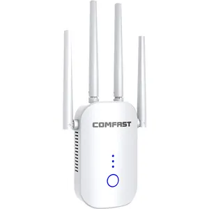 COMFAST ea/us plug 1200Mpbs อุปกรณ์ทวนสัญญาณ WiFi เร็วที่สุด CF-WR758AC V2อินเทอร์เน็ต /wifi Repeater WIFI Extender Dual Band 5 ghz/ 2.4GHz