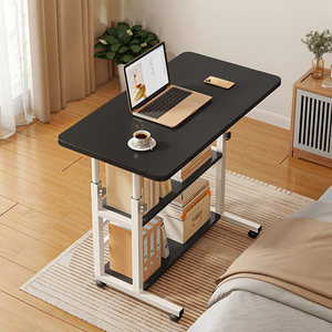 Table de formation mobile pliable <span class=keywords><strong>avec</strong></span> dessus rabattable et roulettes, réglable pour salle de classe, <span class=keywords><strong>bureau</strong></span>, conférence, réunion, étude - Product Image 5