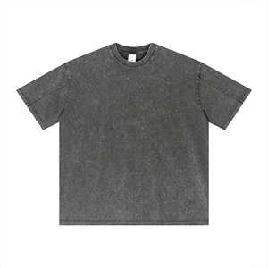 Heavy GSM 100% algodón de punto personalizado camiseta en blanco para hombres de alta calidad Regular Fit Plain Tees - Product Image 1