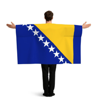 Drapeau de la Zambie à porter en cape, drapeau sportif de qualité avec manches, équipement pour supporters pour les défilés en stade, les soirées de supporters, vente en gros personnalisée à bas prix