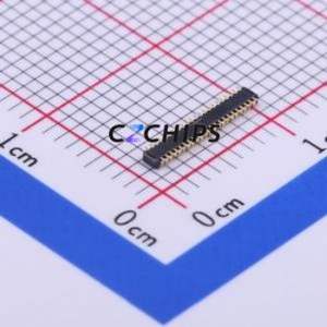 BM20B(0.8)-40DP-0.4V(51) Board-to-Board & Backplane Connector SMD,P=0.4mm Connector 0.4mm Vertical Mount 2 300mA - Product Image 2