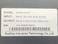 Inversor de ascensor de 15KW para PLC ME320LN4015 ME320LN-4015