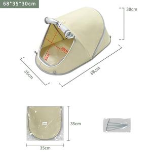 Carpa Plegable para Mascotas, Material Oxford Ecológico, Cierre <span class=keywords><strong>de</strong></span> Cremallera, Ligera y Portátil, para <span class=keywords><strong>Perros</strong></span> Pequeños y Gatos, Uso Interior y Exterior, <span class=keywords><strong>Camping</strong></span> - Product Image 4