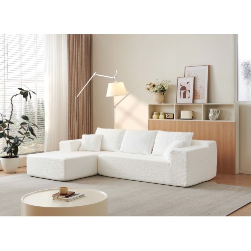 Blanc + Chenille + 3 places