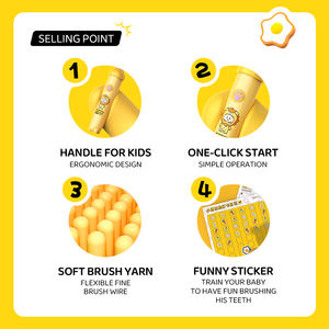 MIROOOO-Cepillo de dientes eléctrico a granel pequeño para niños, recargable, impermeable - Product Image 3