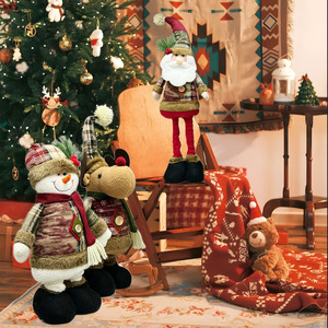 Christmas <b>Doll</b> Christmas Telescopic Old Man Snowman Reindeer Christmas Decoration Supplies Christmas - Product Image 4