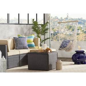 YILIN nuovo <span class=keywords><strong>Design</strong></span> unico bianco Patio amaca mobili da esterno sedia a dondolo da giardino - Product Image 4