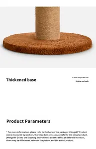 Улучшенная Экологичная войлочная Интерактивная рамка для скалолазания для кошек, новогодняя елка, как 5-уровневая башня для домашних животных, для обогащения кошек - Product Image 6