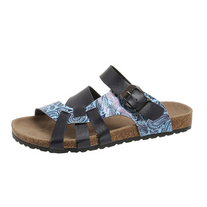 <span class=keywords><strong>Sandalias</strong></span> Étnicas Africanas de Moda con Tacón Plano de Corcho, Hebilla Grande, Talla Grande, Únicas para <span class=keywords><strong>Mujer</strong></span>, para <span class=keywords><strong>Fiesta</strong></span> - Product Image 1
