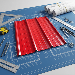 Láminas de Acero Corrugado Recubierto Marca Guomai Z30-Z40, Espesor de 0.12-0.30 mm, Opciones de Color RAL, Uso Industrial y Estructural - Product Image 1