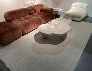 Tùy Chỉnh Dài Đống New Zealand Len Tay Tufted Đồng Bằng Thảm Len Sang Trọng Lớn Màu Be Khu Vực Thảm Alfombras Cho Phòng Khách Phòng Chờ - Product Image 3