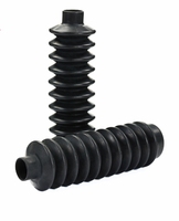Housse télescopique en caoutchouc pour soufflet gonflable d'accordéon OEM Housse anti-poussière en élastomère automobile EPDM silicone FKM