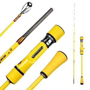 <span class=keywords><strong>Canne</strong></span> à pêche en carbone de 1,8 m pour jigging lent, 1,5 section, puissance lourde, pour la pêche en eau salée en haute mer - Product Image 2