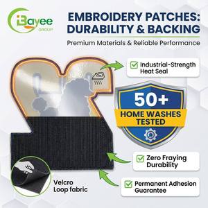 High Precision Embroidery Patches Eco-Friendly Twill Fraternity sorority Embroidery Patches forsorority clothing Sweater Bags - Product Image 3