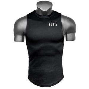 Precio al por mayor True Us/Eur tamaño algodón cómodo sin mangas hombres camisetas sin mangas Fitness camiseta culturismo entrenamiento gimnasio chaleco - Product Image 3