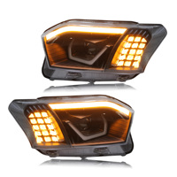 Faros LED para Toyota Probox 2012-2014, Conjunto de Faros Delanteros, Actualización de Luces LED para Probox 2012, Lámpara de Señalización, Luz de Giro, DRL