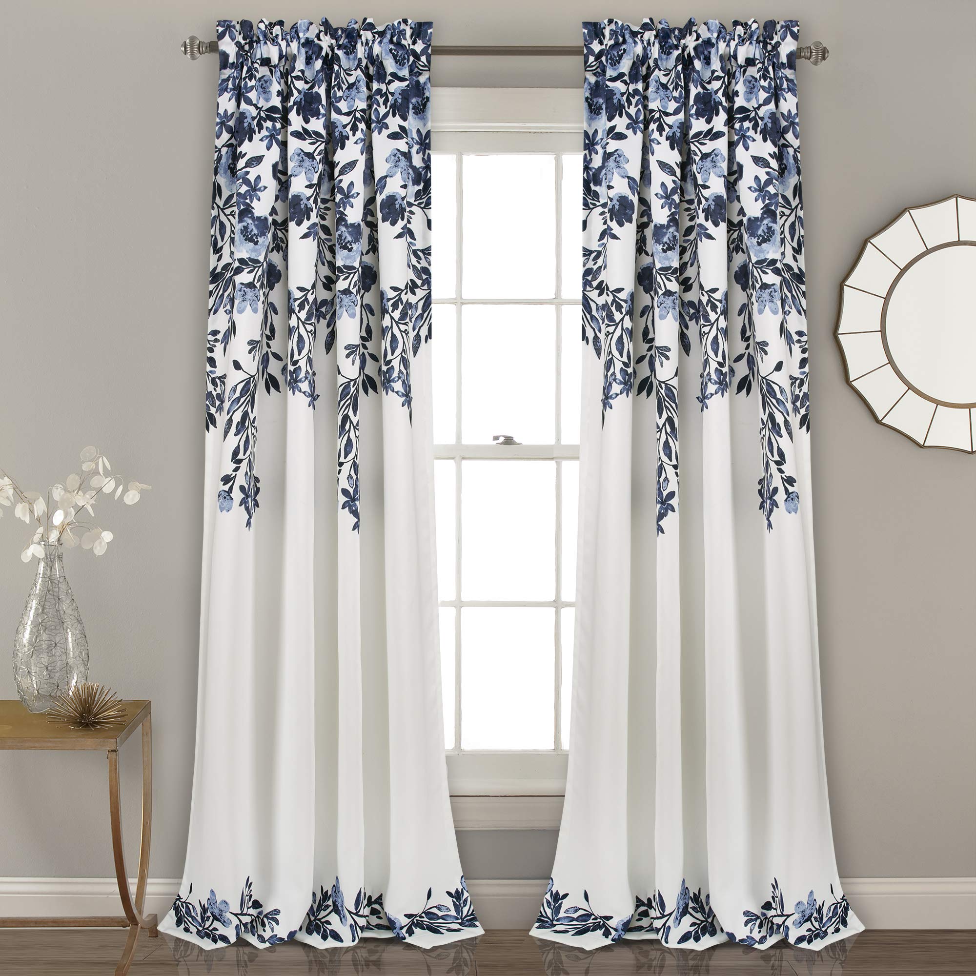 Navy & White