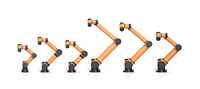 AUBO I12 Bras robotique collaboratif à 6 axes pour palettisation, Bras robotique éducatif, Pince robotique TetherIA pour la recherche en IA