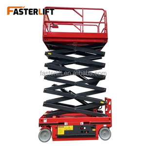 Elevador de Tesoura Autopropelido Fasterlift em Aço Liga, Certificado CE, 2 Anos de Garantia, Fabricado na China, Elevador de Alta Qualidade - Product Image 4